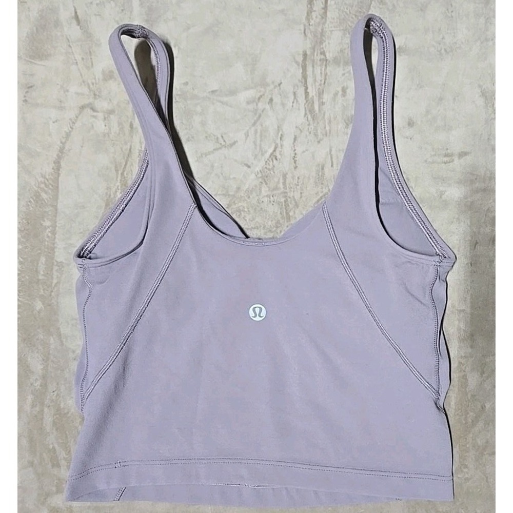 LULULEMON Women's Align Yoga Bra/Tank - Butter Soft removable padding Gym Sz 2 - Picture 2 of 6
